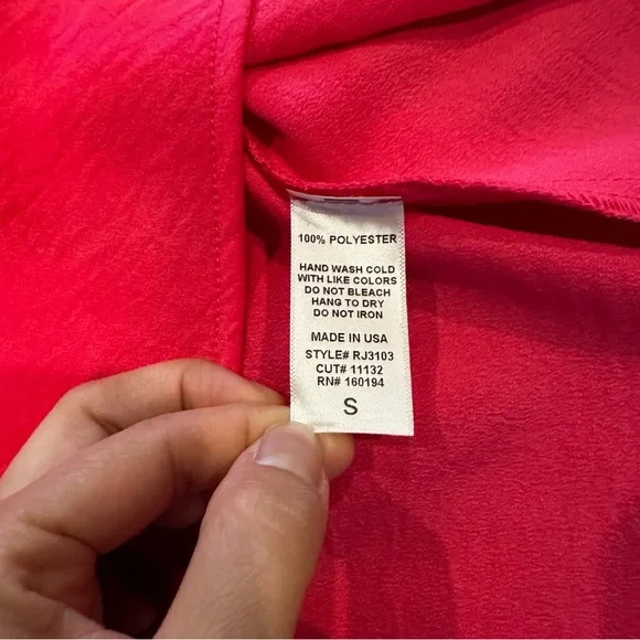 BY TOGETHER Gala Satin Skirt - Hot Pink - Picture 7 of 10